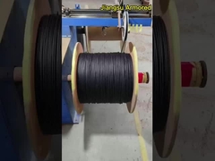 خط تولید کت سیاه با کابل فیبر زره ای