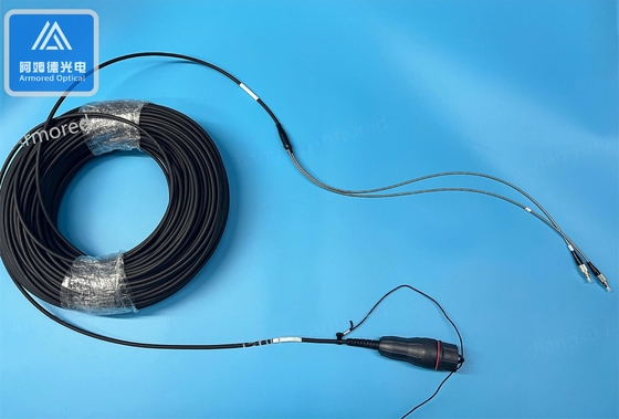 Fiber Optic Duplex Patch Cable Cord 7.0mm Black LSZH BBU RRU Fullaxs FC Rodent Resistant