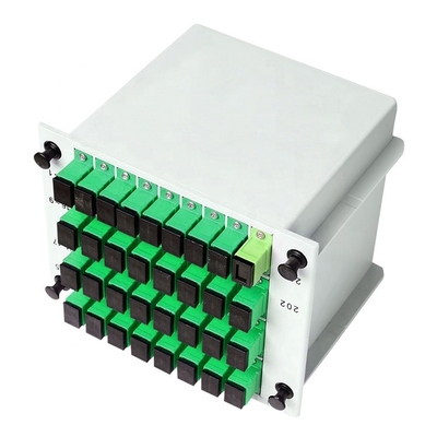 LGX Box PLC فیبر نوری اسپلیتر 1x32 نوع کاست برای شبکه های PON