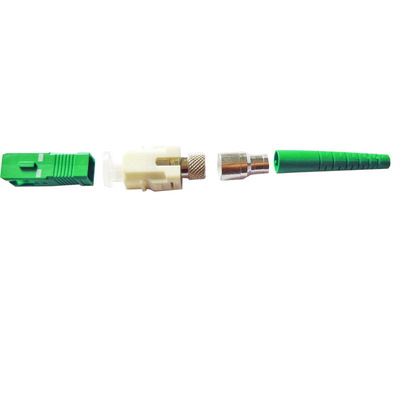 SC APC Single Mode Fiber Connector 3.0mm گواهینامه CE RoHS FCC