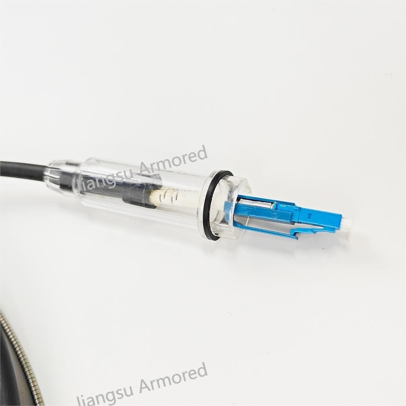 Single Mode CPRI Fiber Optic Patch Cord FTTA 40m 7.0mm LSZH PDLC  Base Station