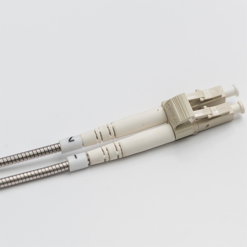 Armoured Fiber Optic Cable Multimode Duplex Cable Lszh Patch Cord BBU RRU