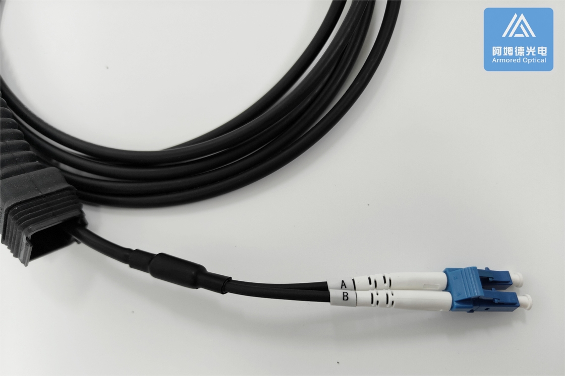 2F Armored Fiber Patch Cable CPRI 5.0mm SM LSZH BBU RRU FTTA Patch Jumper 5M